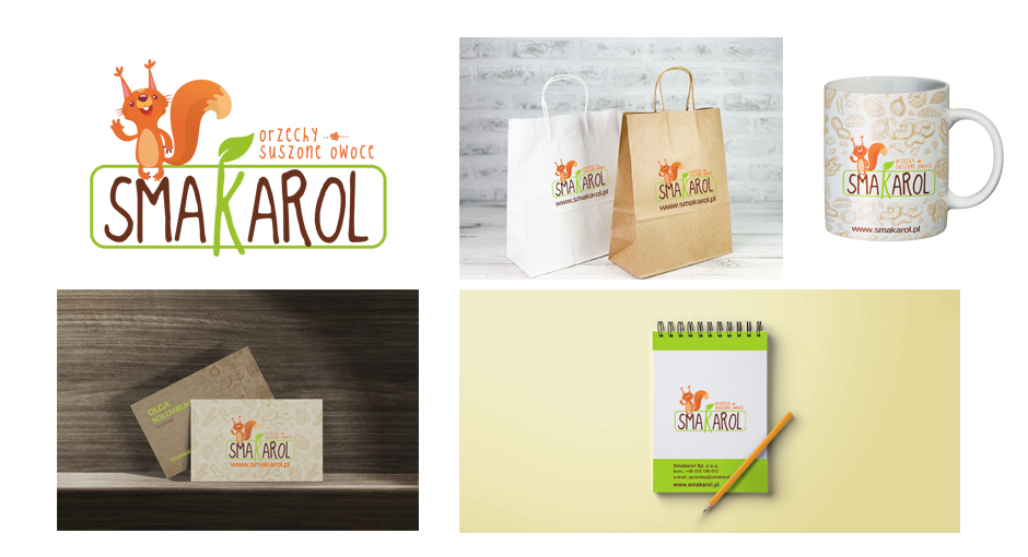 Corporate identity for Smakarol