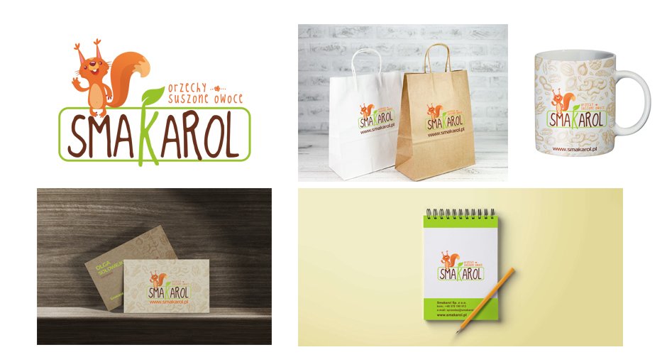 Smakarol corporate identity