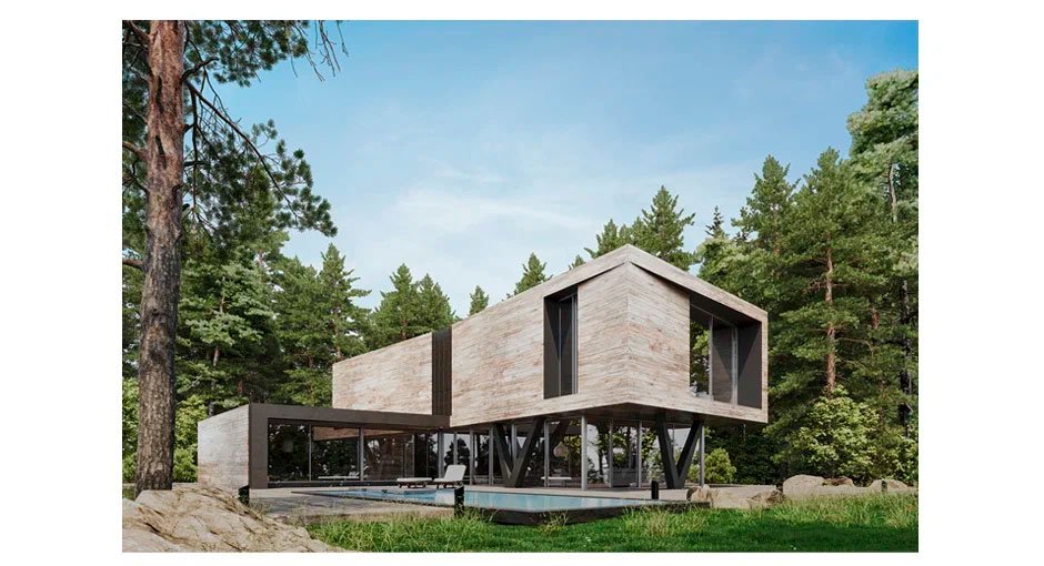 Modern residential house — 2