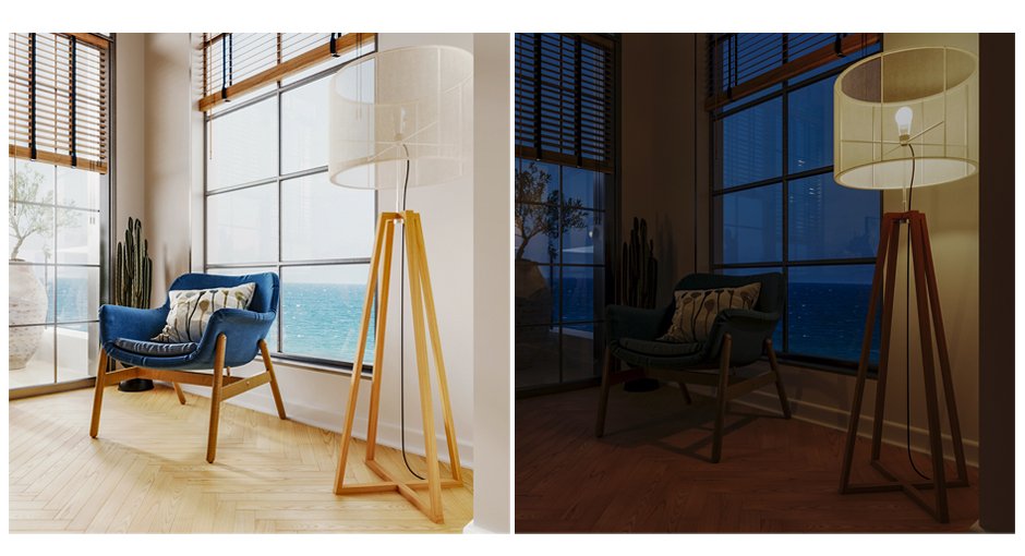 Living room of a private villa by the sea — 6